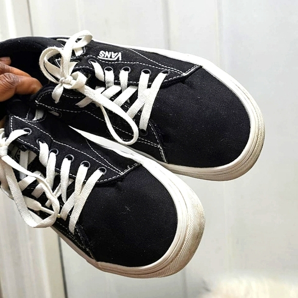 Van's Seldan Black Slip On Sneakers Size 10 - Picture 5 of 7